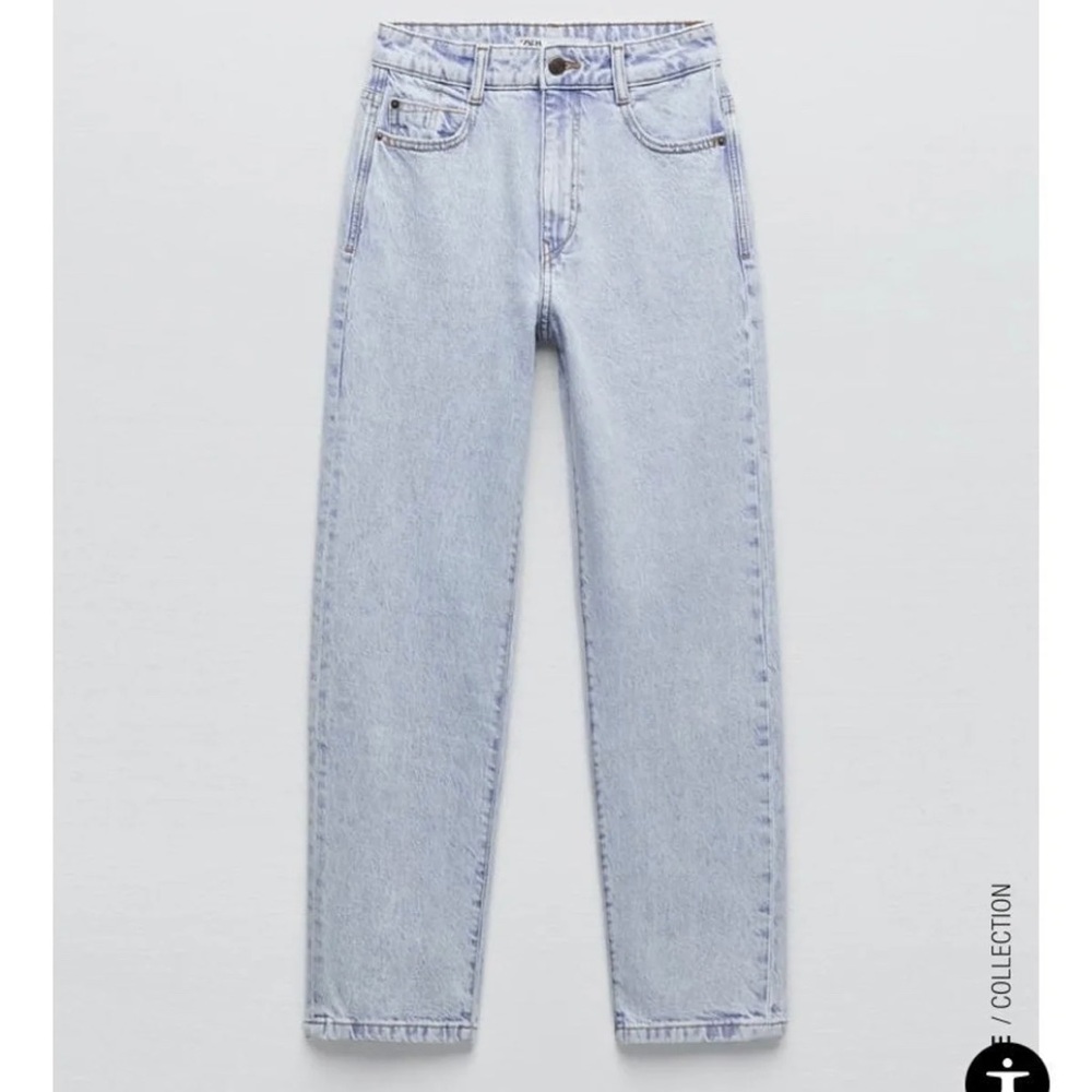 Zara mom jeans